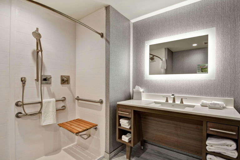 Bathroom 5, Home2 Suites by Hilton Jacksonville-South/St. Johns Town Ctr, Duval