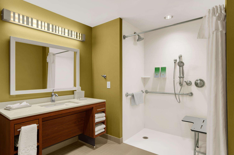 Bathroom 5, Home2 Suites Baltimore/White Marsh, MD, Baltimore