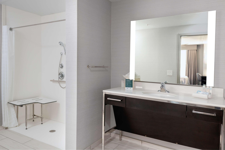 Bathroom 4, Homewood Suites by Hilton Largo Washington DC, Prince George's