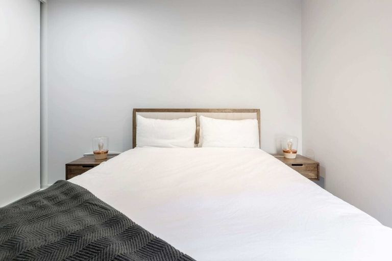 Bedroom 3, Spacious Slick Inner West Pad w/ Private Patio, Melbourne