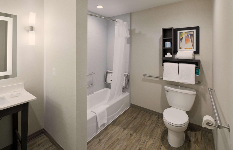 Bathroom 4, Homewood Suites by Hilton Topeka, Shawnee