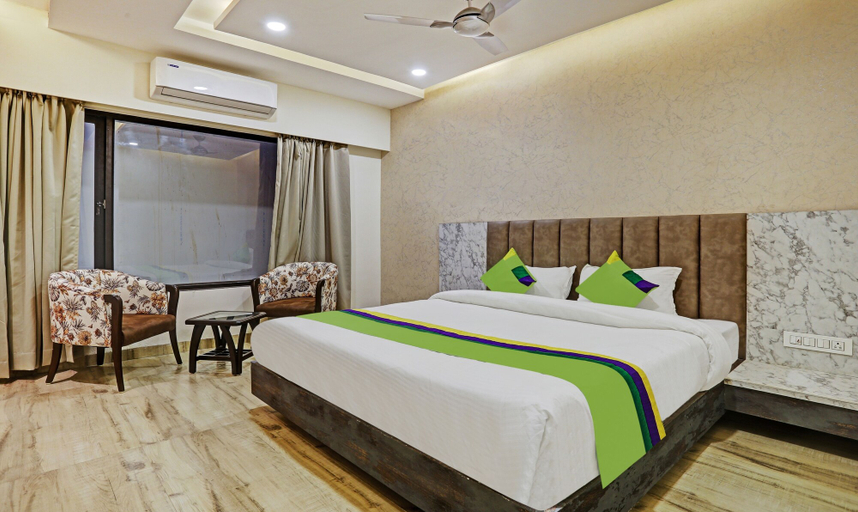 Bedroom 1, Treebo Trend Hotel Yuvraj Palace, Bhopal