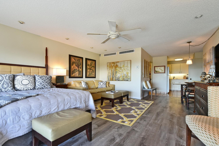 Bedroom 3, 2BD Condo w AC Pool Beach Cabana - Maui Eldorado K203, Maui