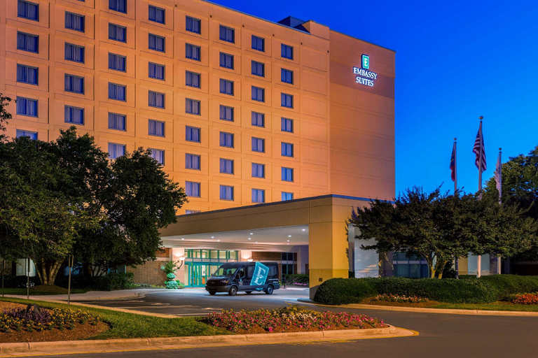 Exterior & Views 2, Embassy Suites by Hilton Raleigh Durham Research Triangle, Wake