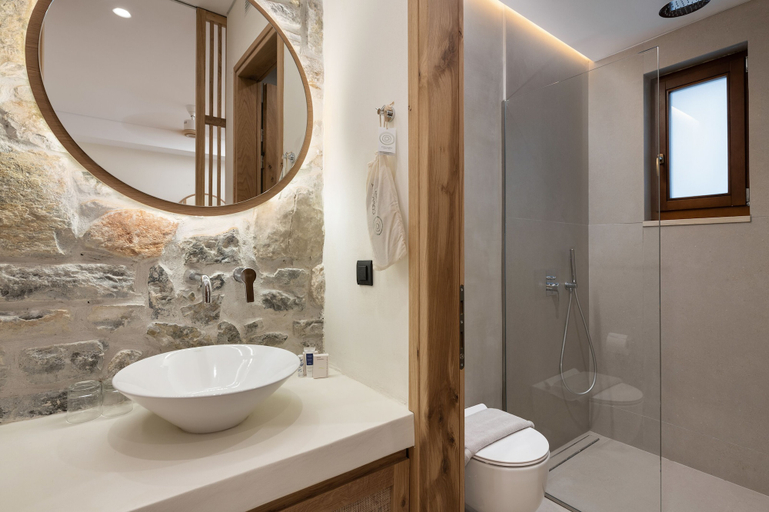 Bathroom 3, The Authentic Village Boutique Hotel, Crete