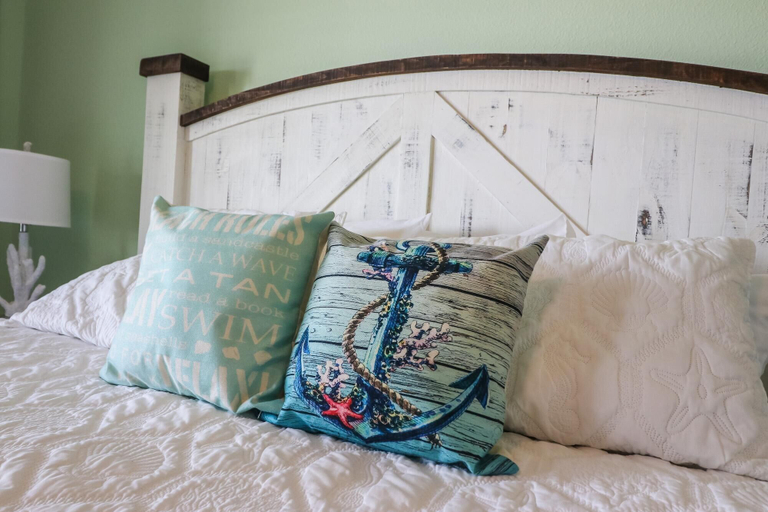 Bedroom 5, Stunning Sunsets Steps From Pool Lazy River Ocean Bay Views, Galveston