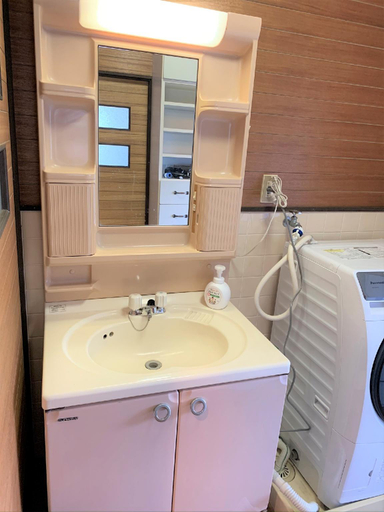 Bathroom 4, Sea side cottage  BBQ grill, rowboat.,free rental, Kagoshima