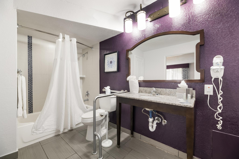Bathroom 4, Clarion Inn & Suites Across From Universal Orlando Resort, Orange