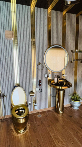 Bathroom, Cola Goa Beach Resort, South Goa
