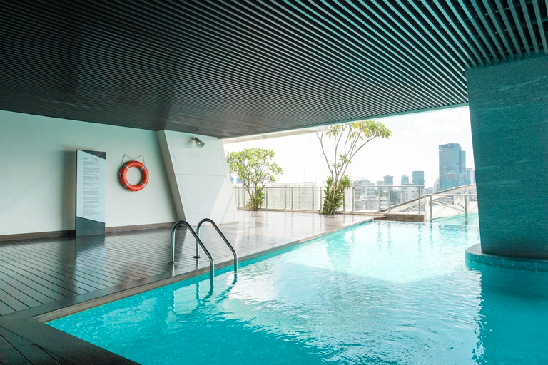 Sport & Beauty 3, Elegant and Comfy 2BR with Private Lift at Menteng Park Apartment By Travelio, Central Jakarta
