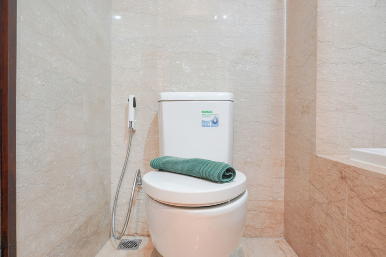 Bedroom 5, Elegant and Comfy 2BR with Private Lift at Menteng Park Apartment By Travelio, Central Jakarta