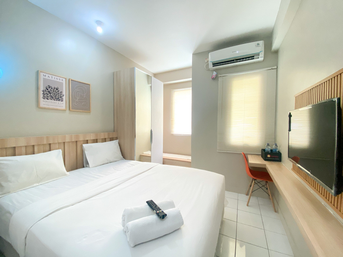Minimalist Studio at 12th Floor Grand Kamala Lagoon Apartment By Travelio, Bekasi