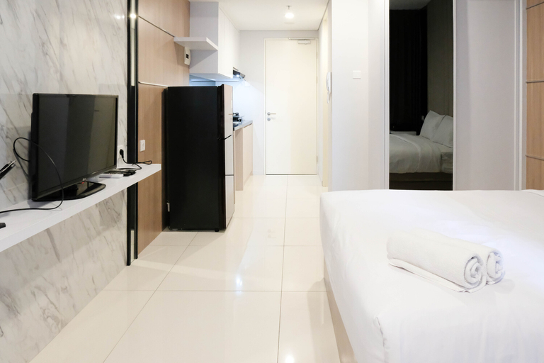 Bedroom 3, Modern and Cozy Studio at Apartment Belleview Residence By Travelio, Surabaya