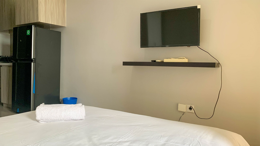Bedroom 3, Cozy Studio at Belmont Residence Puri Apartment By Travelio, Jakarta Barat