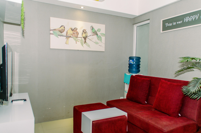 Nice and Homey 1BR at Bintaro Plaza Residence Breeze Tower Apartment By Travelio, Tangerang Selatan