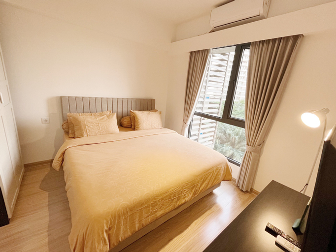 Bedroom 2, Sky House BSD Apartments by OkeStay, South Tangerang