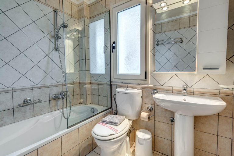 Bathroom 4, Agios Stefanos Bay - Villa Maria, Ionian Islands