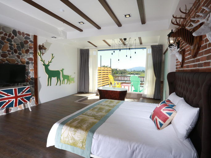Bedroom 2, Follow Me designed B&B, Yilan