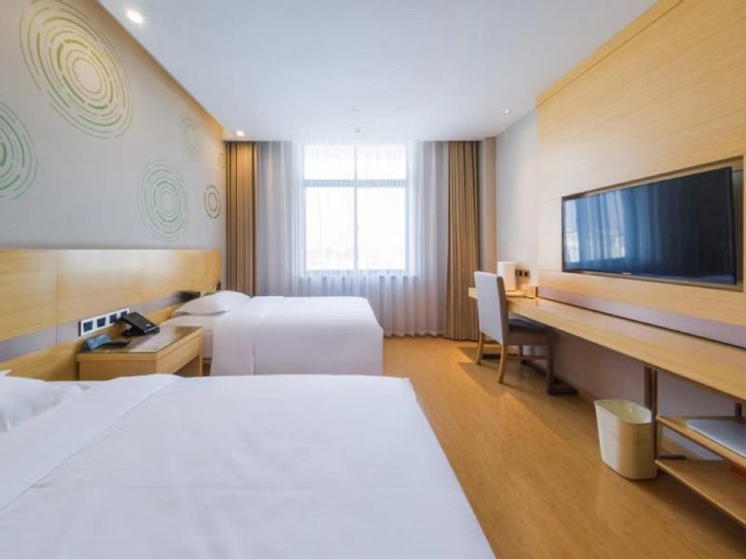 Bedroom 2, Greentree Inn Chuzhou Government Zijin Commercial , Chuzhou
