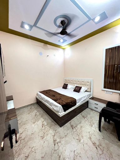 Bedroom 3, The Orchid Villa, Agra