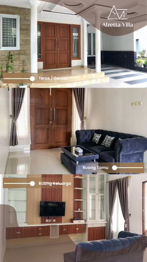 Dining Room 1, Alzetta Villa, Sleman