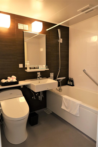 Bathroom, Hatago Nagomi Hot Spring Hotel, Nikkō