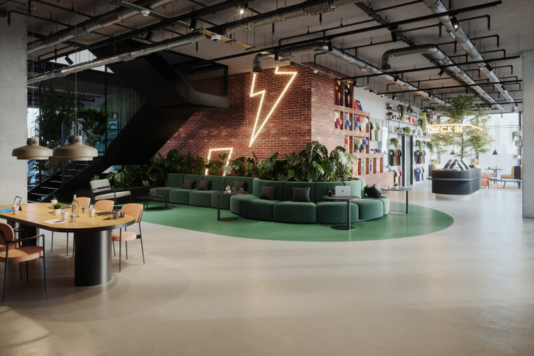 Public Area 5, The Social Hub Barcelona Poblenou, Barcelona
