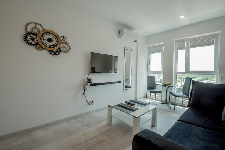 Bedroom 3, Cozy Penthousestudio Cityview W12, Municipiul Bucuresti