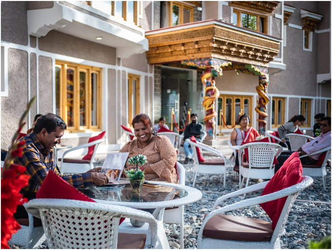 Public Area, Sangaylay Palace, Leh