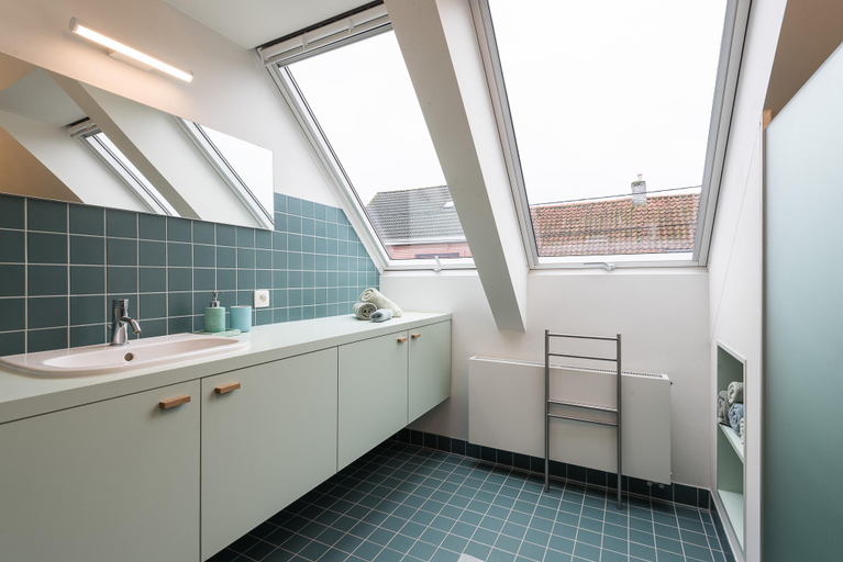 Bathroom 2, Huisje Nummer 10 - between Sea/Bruges/Ghent, Oost-Vlaanderen