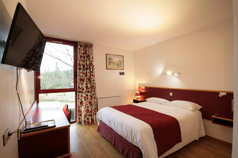 Bedroom 3, Logis Auberge La Diege, Aveyron