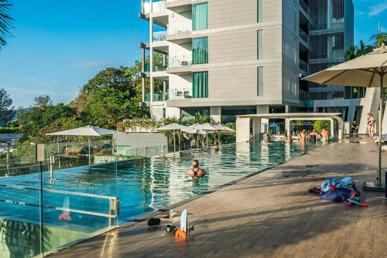 Swimming pool [outdoor] 2, Apartment at Twin Sands, Merlin & Tri Trang beach, Pulau Phuket