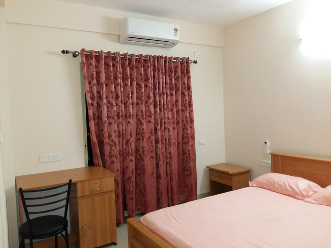 Bedroom 4, Fullly Furnished Two BHK A/c Luxury Apartment, Ernakulam