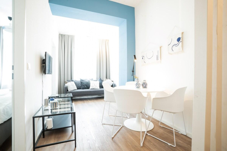 Bedroom 3, Sunny apartment in Leopoldstad terrace with grill, Wien