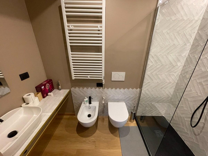 Bathroom 3, BNB Capital Milano Central Station - Moka, Milano