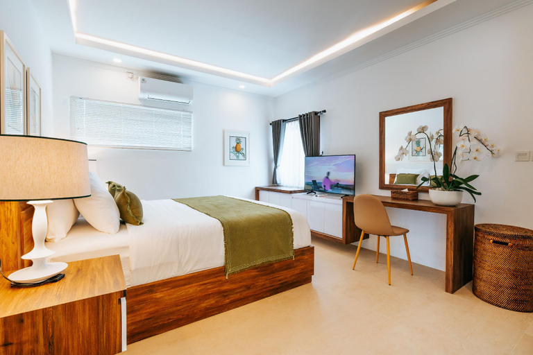 Bedroom, Cassandra 4 BR Private Pool Villa at Seminyak, Badung