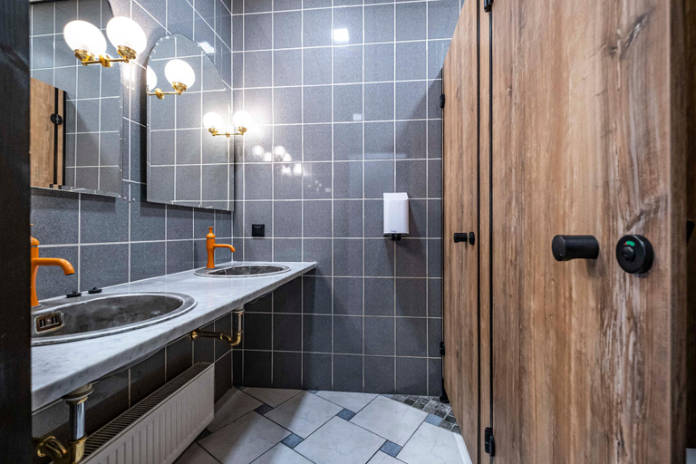 Bathroom 4, VOLA Hostel, Warsaw