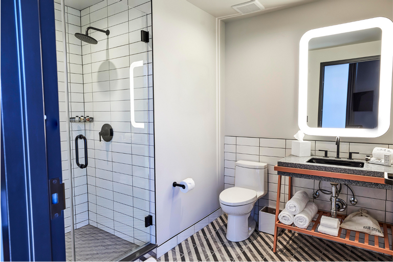 Bathroom 4, Waymore's Hotel Nashville, Davidson