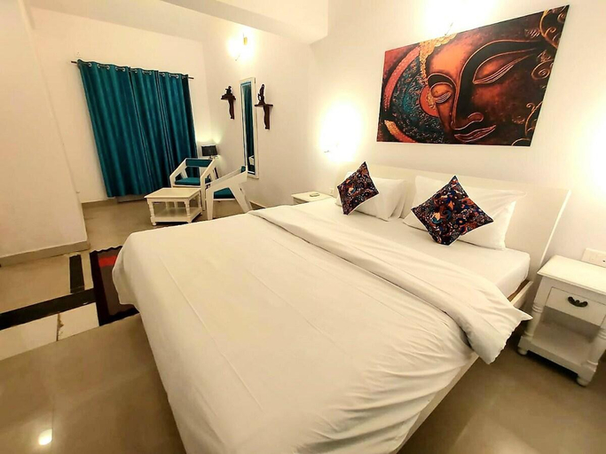 Bedroom 2, Villa Siolim with Private Pool 10min to Beaches, North Goa