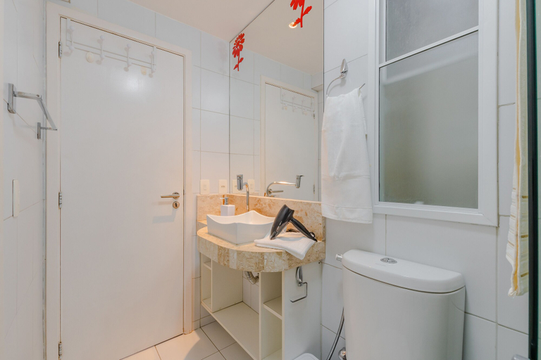 Bathroom 5, Apart na da Praia do Futuro - Carpediem, Fortaleza