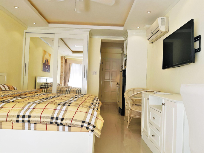 Bedroom 2, Entire house - 12th floor studio apartment at Jomtien Beach Condominium, Pattaya