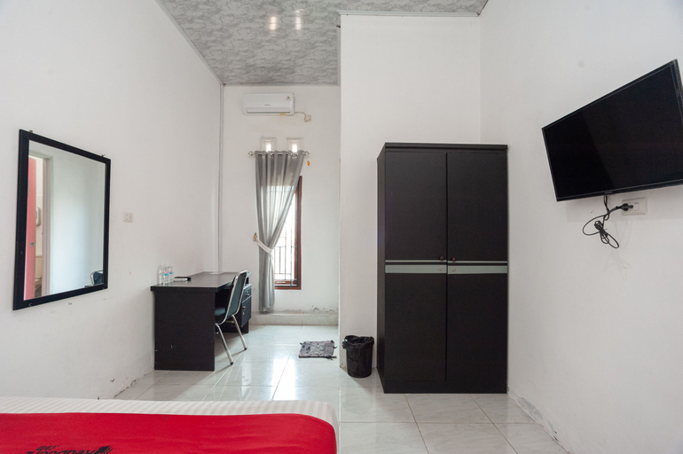 Bedroom 2, RedDoorz Syariah @ Jalan Panglima Polim Lampung, Bandar Lampung