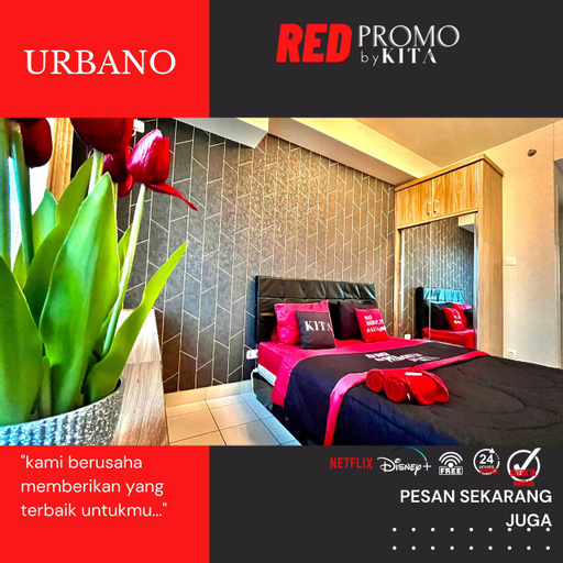 Bedroom 1, Patraland Urbano by Redpromo, Bekasi