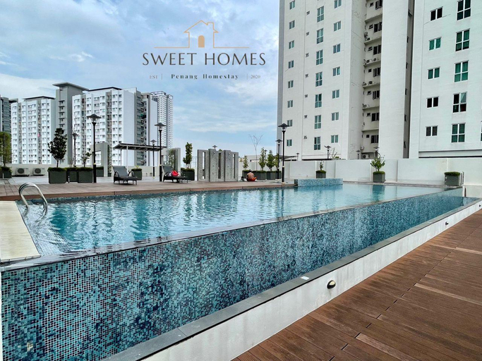 Sport & Beauty 2, Pool View Stylish Suite 1-4pax at Jelutong Penang , Penang Island