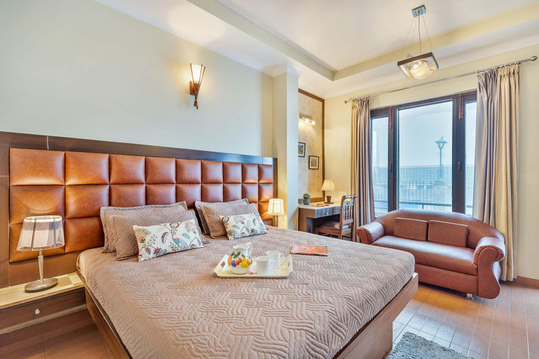 Bedroom 2, StayVista at Stonehill Manor with Outdoor Sitting, Kangra