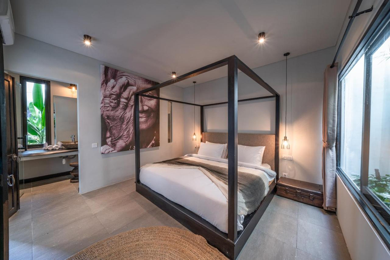 Bedroom 3, Villa Wiraja 1: Modern 4 BR Villa in Berawa, Badung