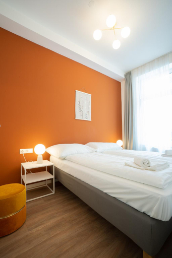 Bedroom 2, Sunny apartment in Leopoldstad terrace with grill, Wien