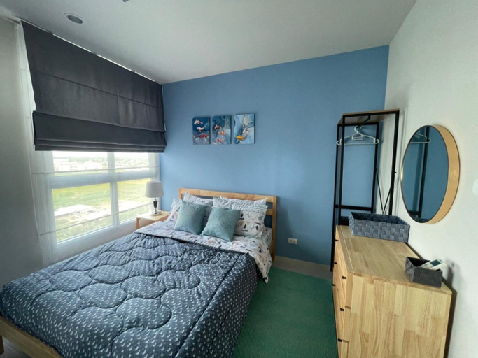 Bedroom 3, Bann Thew Talay BLU by Nutta (Sea View House Blue), Cha-Am