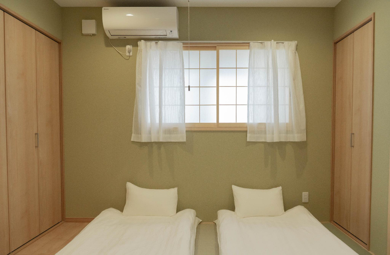 Bedroom 2, HANASTAY花渓居・尺八(SYAKUHACHI)1F|超大和室榻榻米|免费光纤Wi-Fi, Osaka