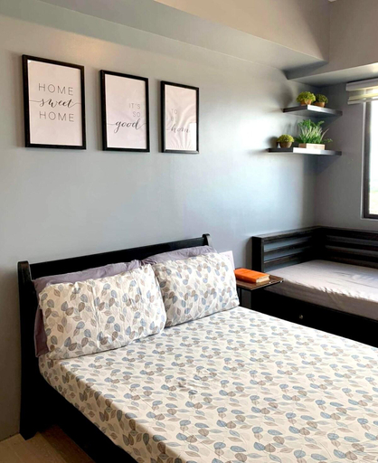 Bedroom 4, Nordic Bleu Staycation at Ayala Serin [Taal View], Tagaytay City